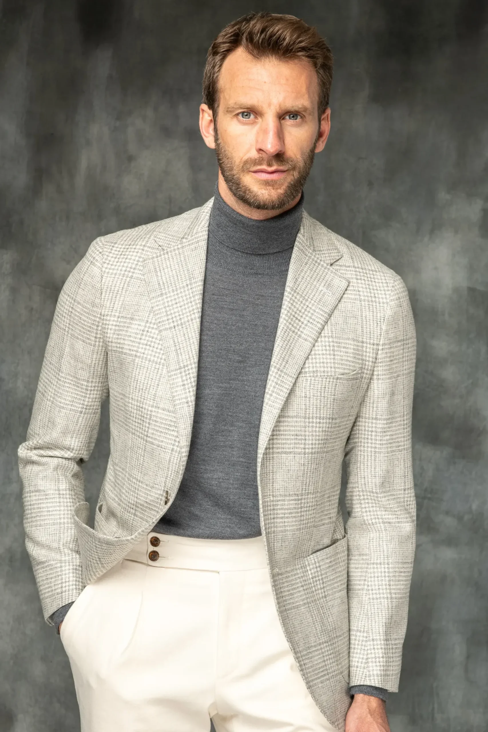 Pini Parma Anthracite Merino Turtleneck – Made In Italy Hot