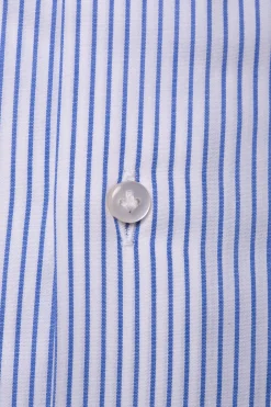 Pini Parma Avio Striped Shirt - Made In Italy Best
