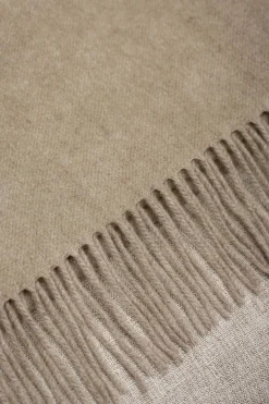 Pini Parma Beige Cashmere Scarf - Made In Italy Discount