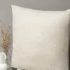 Pini Parma Beige Herringbone Wool Cushion - Made In Italy Fashion