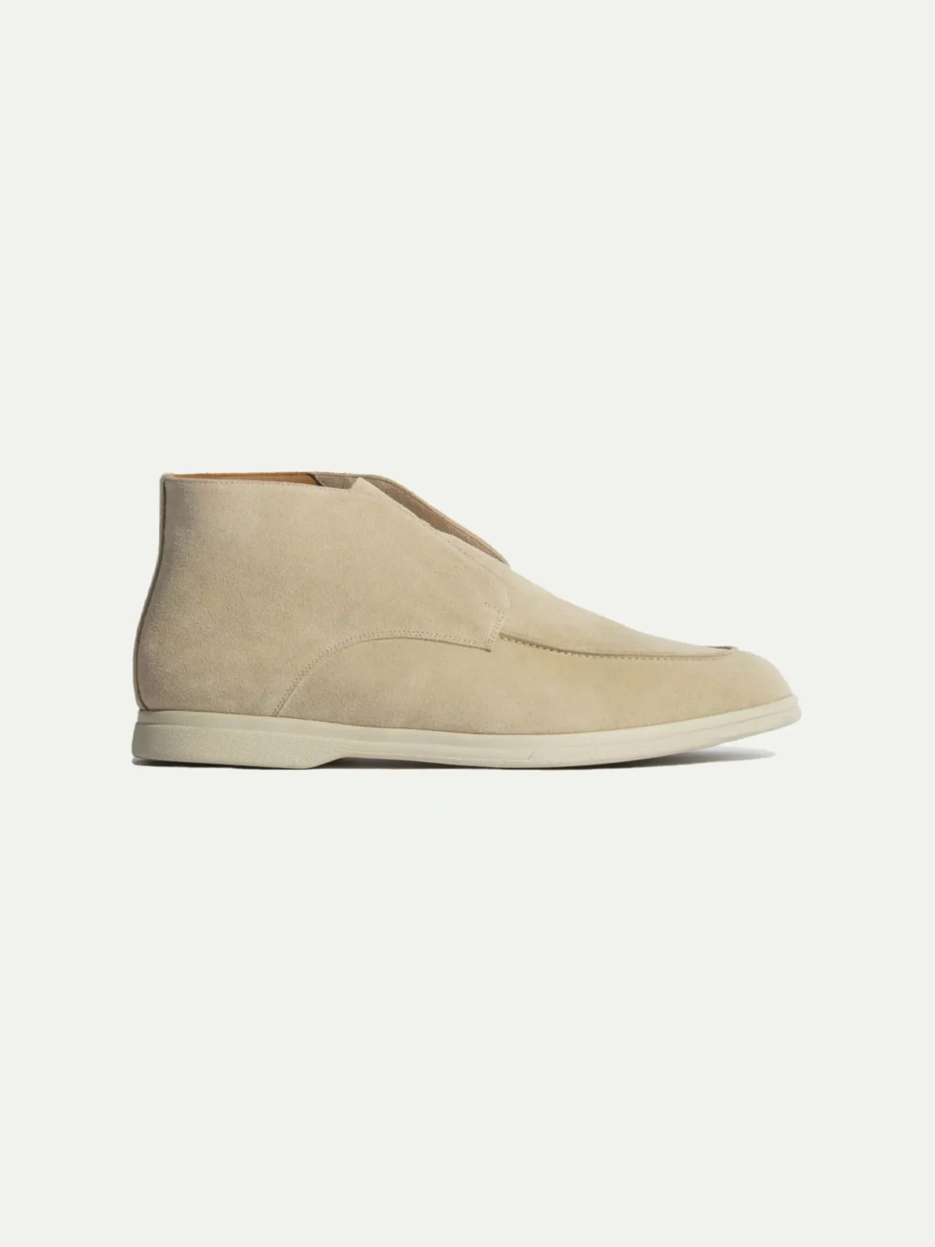 Pini Parma Beige Polacchino - Made In Italy Flash Sale