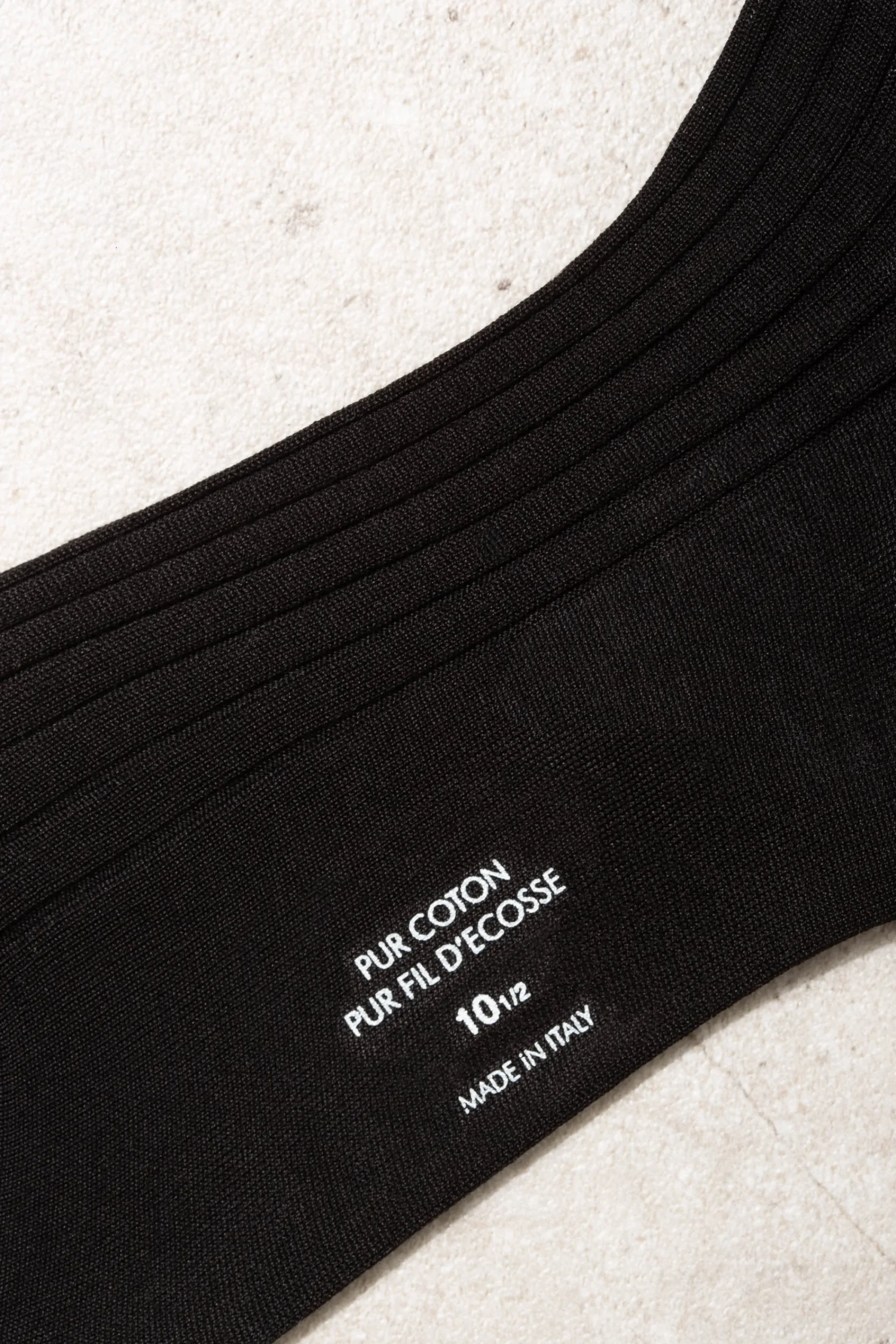 Pini Parma Black Short Socks - Made In Italy Fashion
