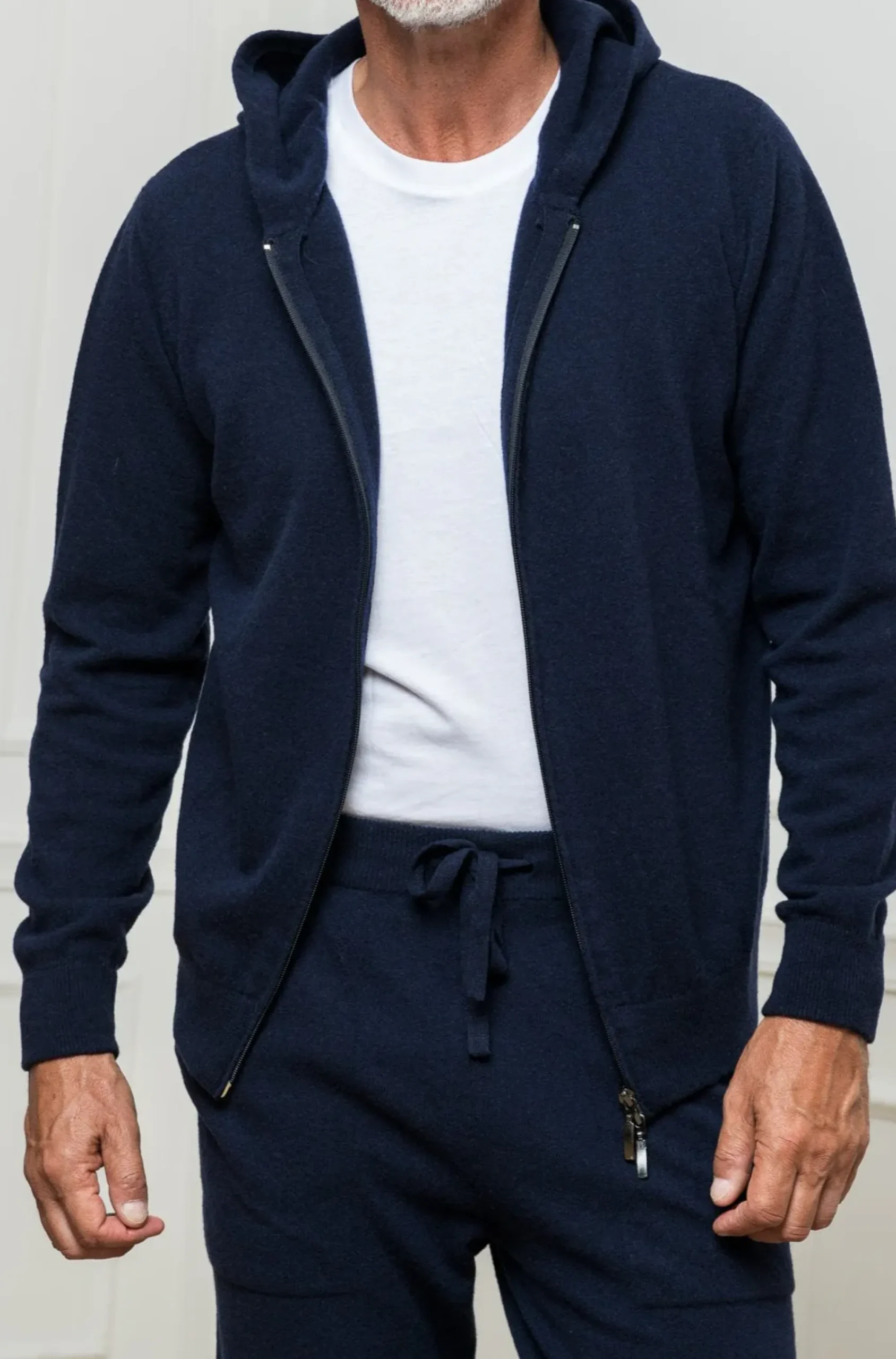 Pini Parma Blue Leisure Joggers - Made In Italy Shop