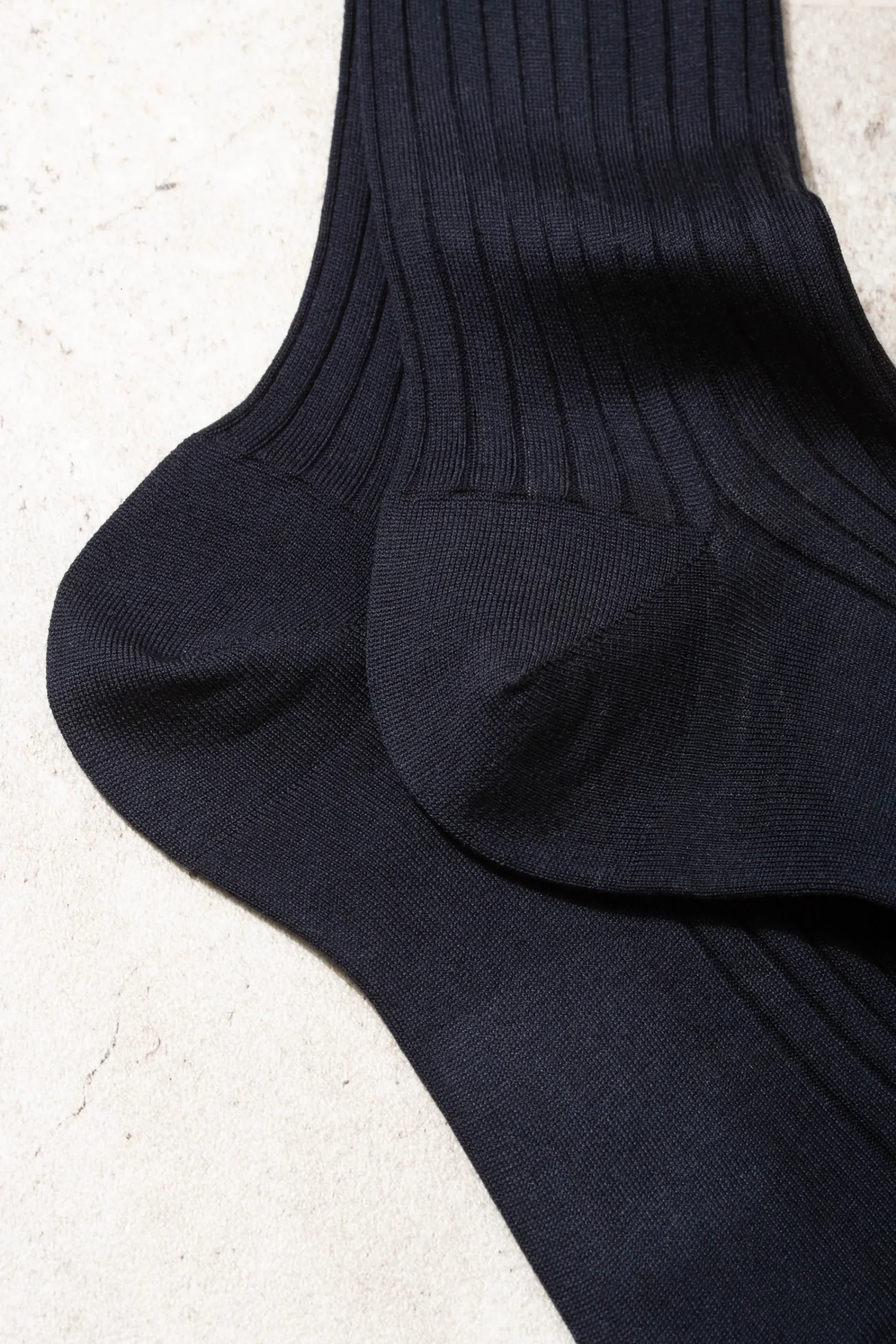 Pini Parma Blue Long Socks - Made In Italy Cheap