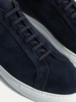Pini Parma Blue Luxury Sneakers - Made In Italy Flash Sale