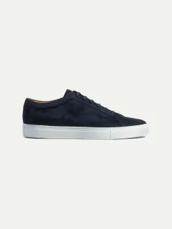Pini Parma Blue Luxury Sneakers - Made In Italy Flash Sale
