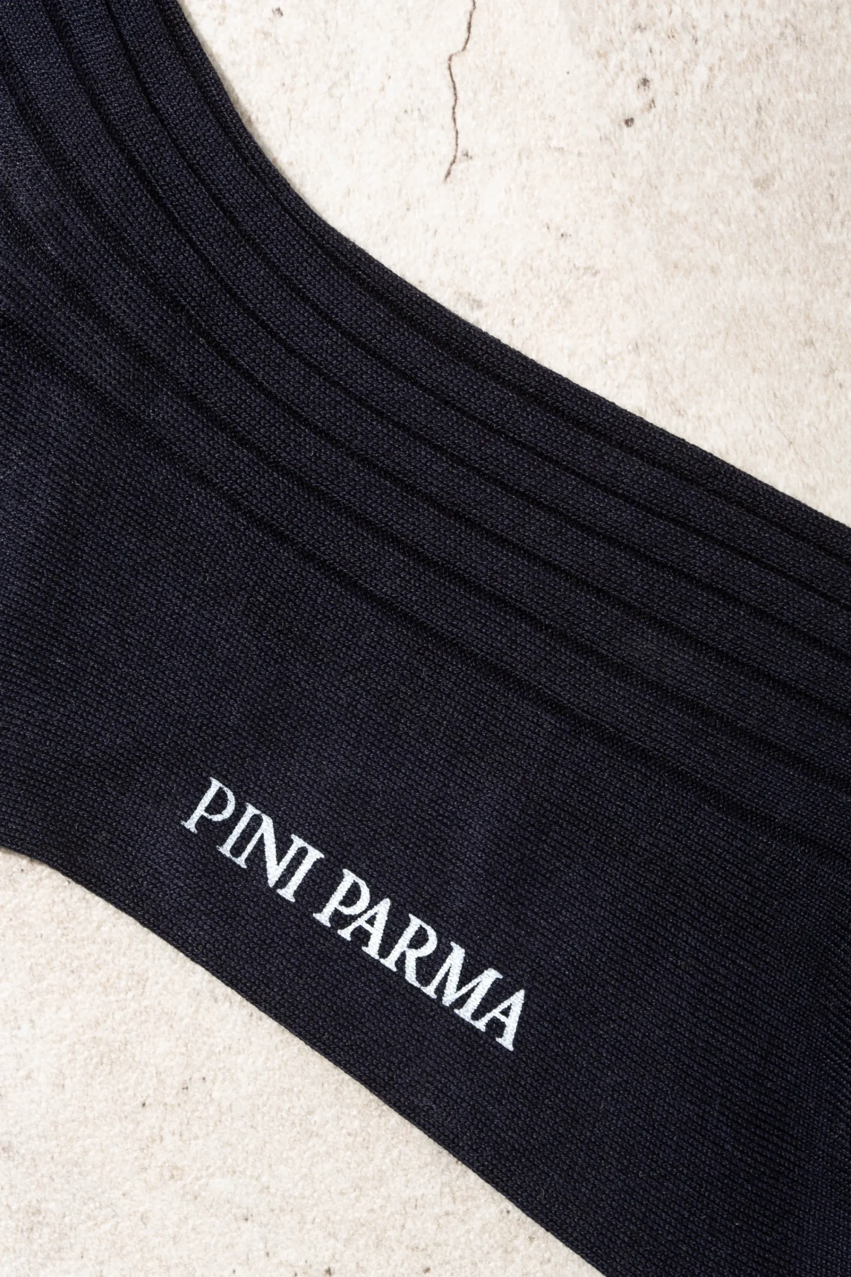 Pini Parma Blue Short Socks - Made In Italy Store