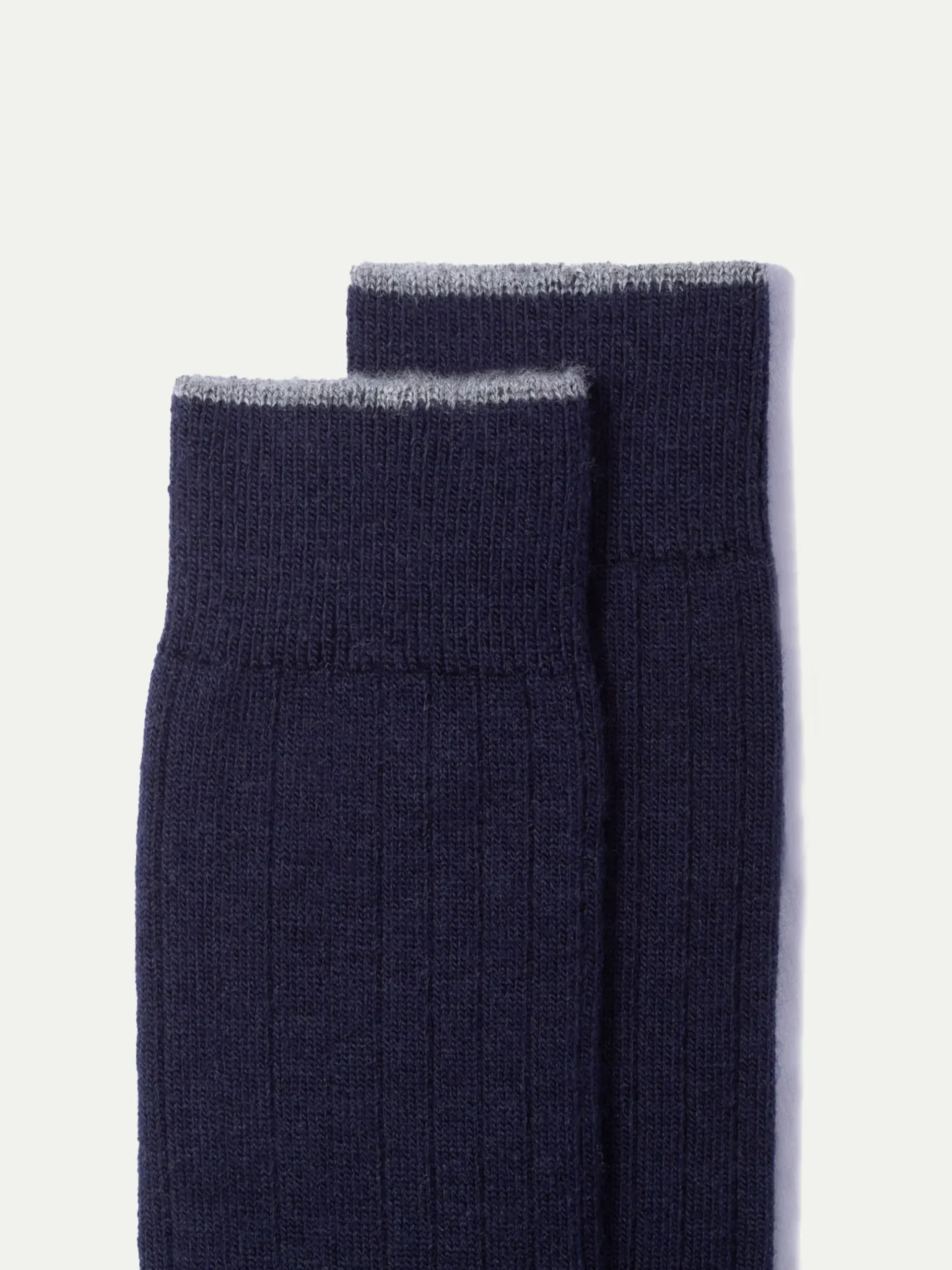 Pini Parma Blue - Super Durable Wool Short Socks - Made In Italy Online