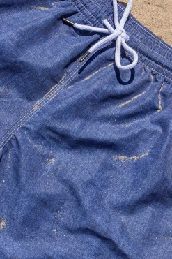 Pini Parma Blue Swim Shorts - Made In Italy Discount
