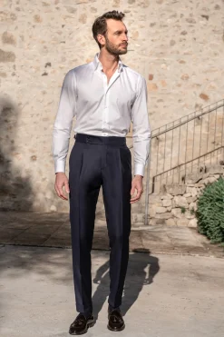 Pini Parma Blue Trousers 