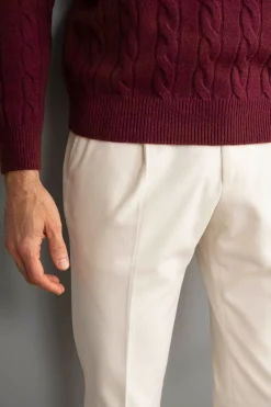 Pini Parma Bordeaux Turtleneck – Made In Italy Clearance