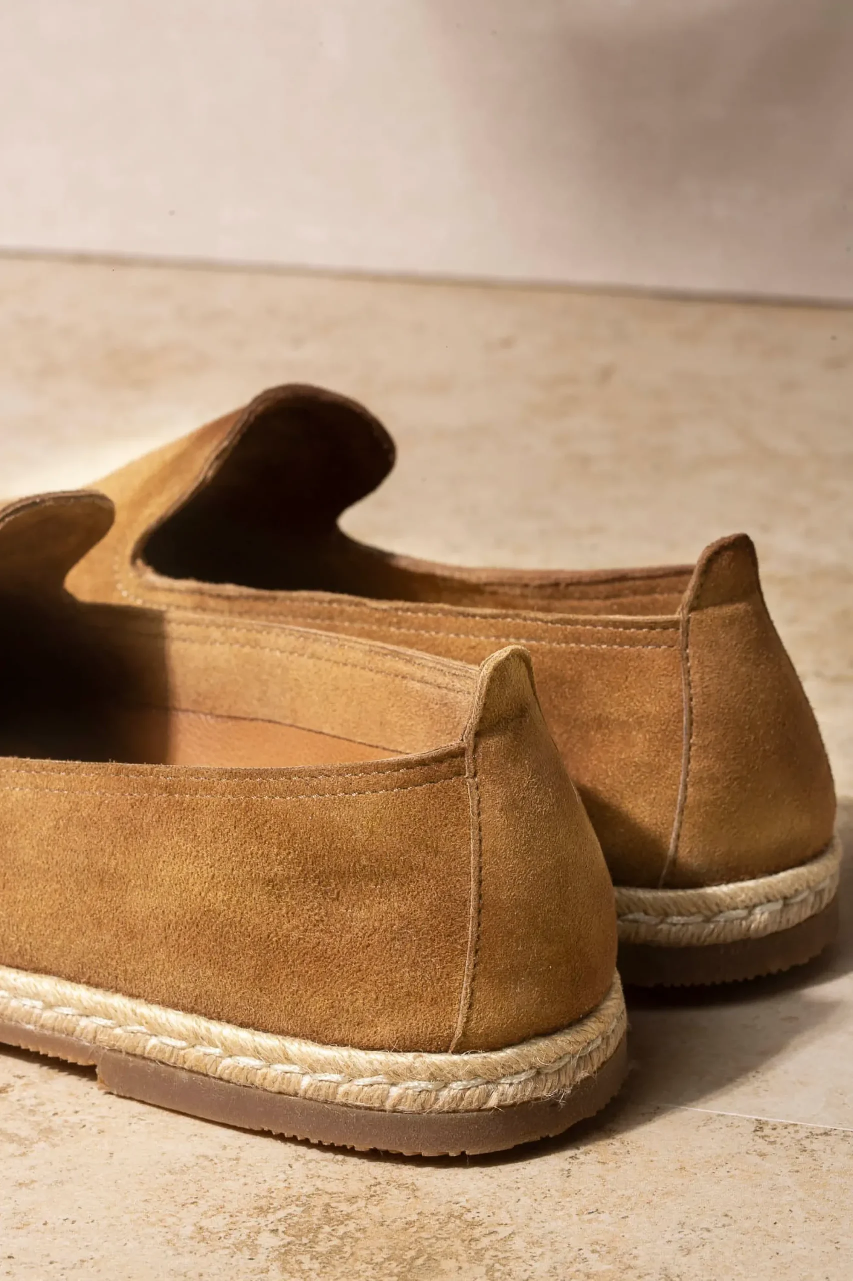 Pini Parma Brown Suede Espadrilles - Made In Italy Outlet
