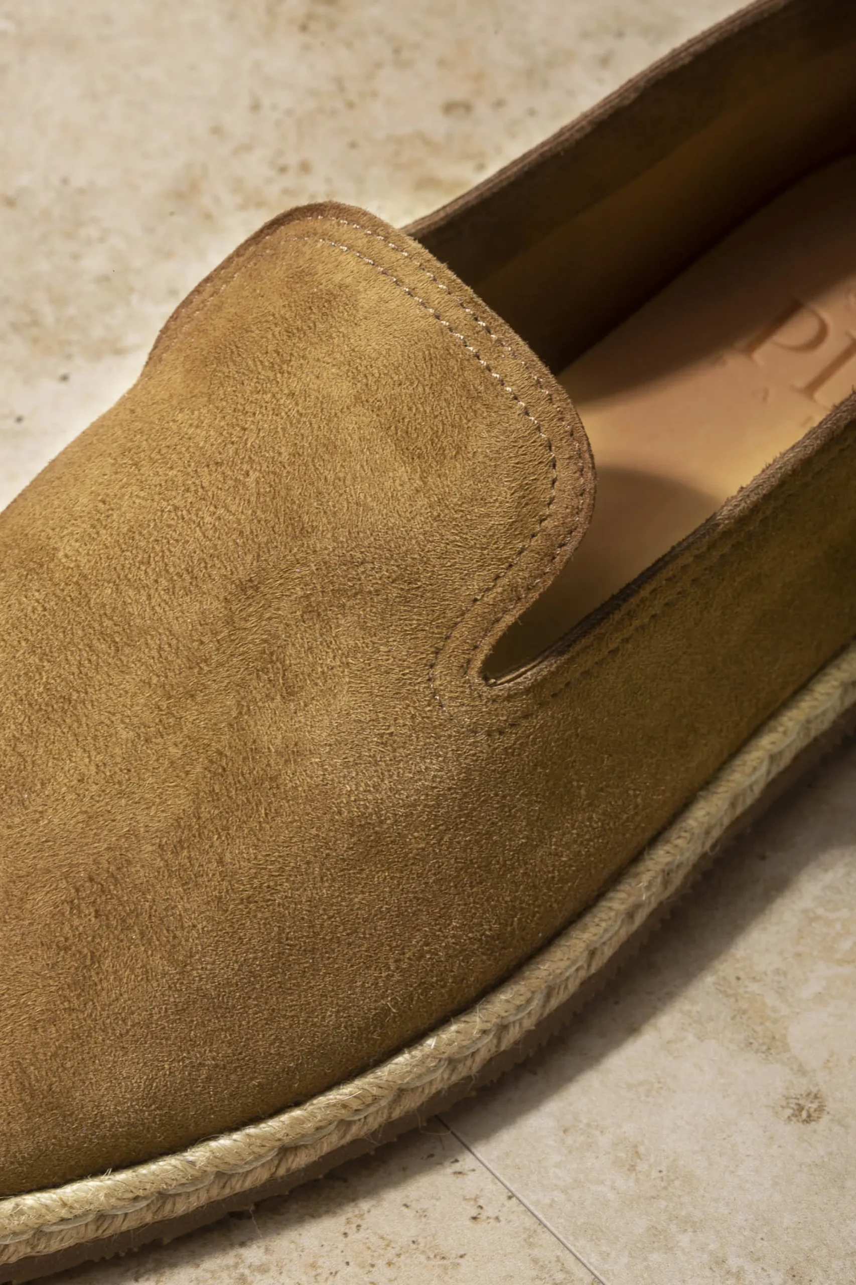 Pini Parma Brown Suede Espadrilles - Made In Italy Outlet