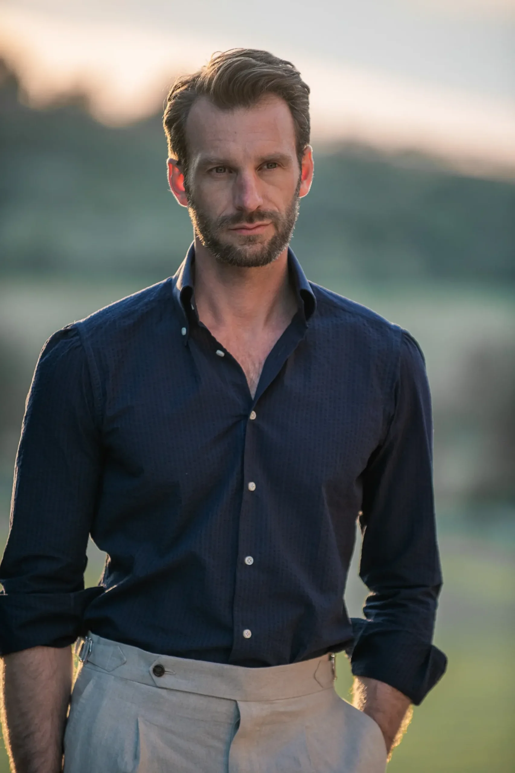Pini Parma Button Down Seersucker Shirt - Made In Italy Sale