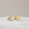 Pini Parma Champagne Cufflinks - Made In Italy New