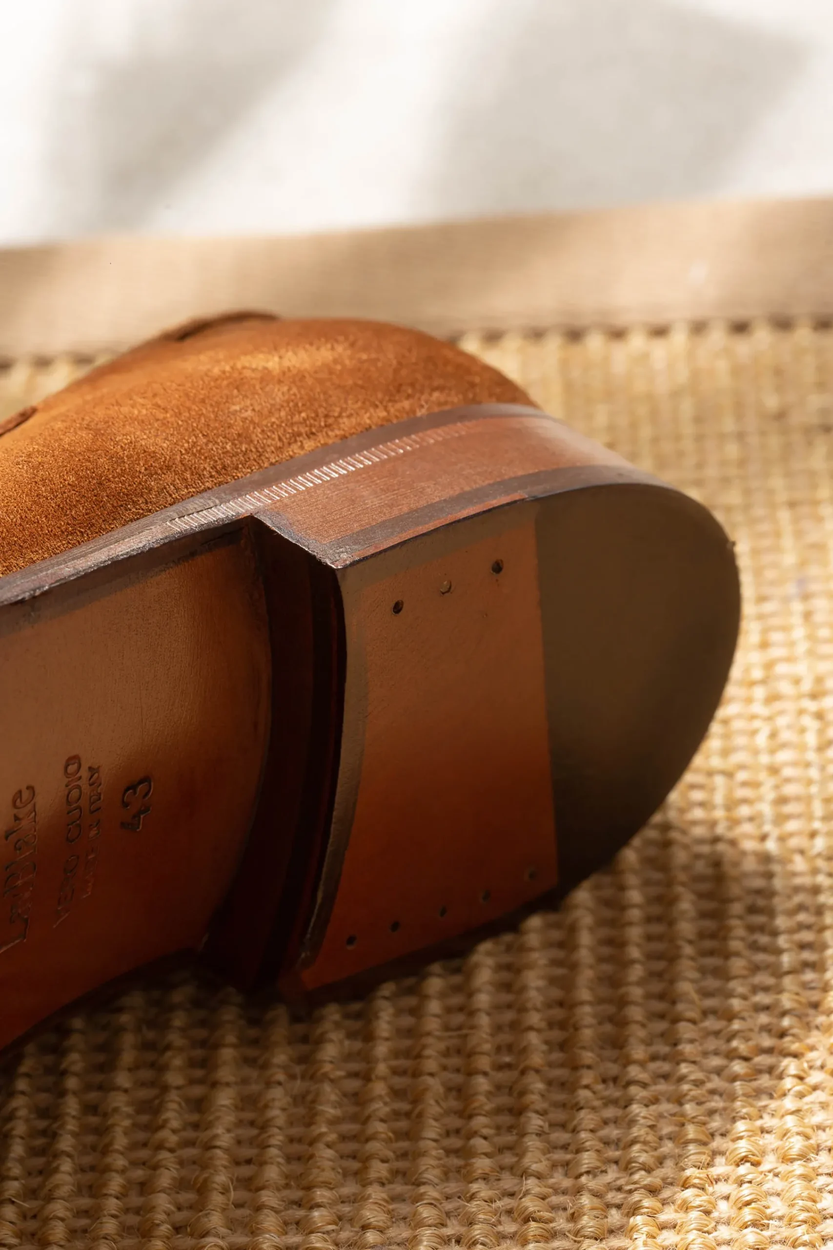 Pini Parma Cognac Suede Tassel Loafer - Made In Italy Shop