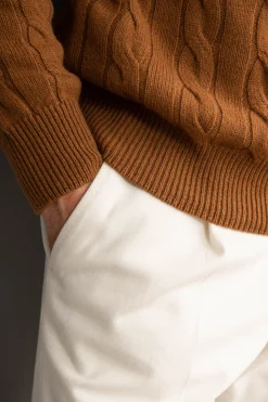 Pini Parma Cognac Turtleneck – Made In Italy Hot