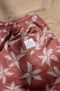 Pini Parma Coral Swim Shorts - Made In Italy Fashion