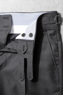 Pini Parma Dark Grey Trousers "Limited Edition" - Made In Italy Online