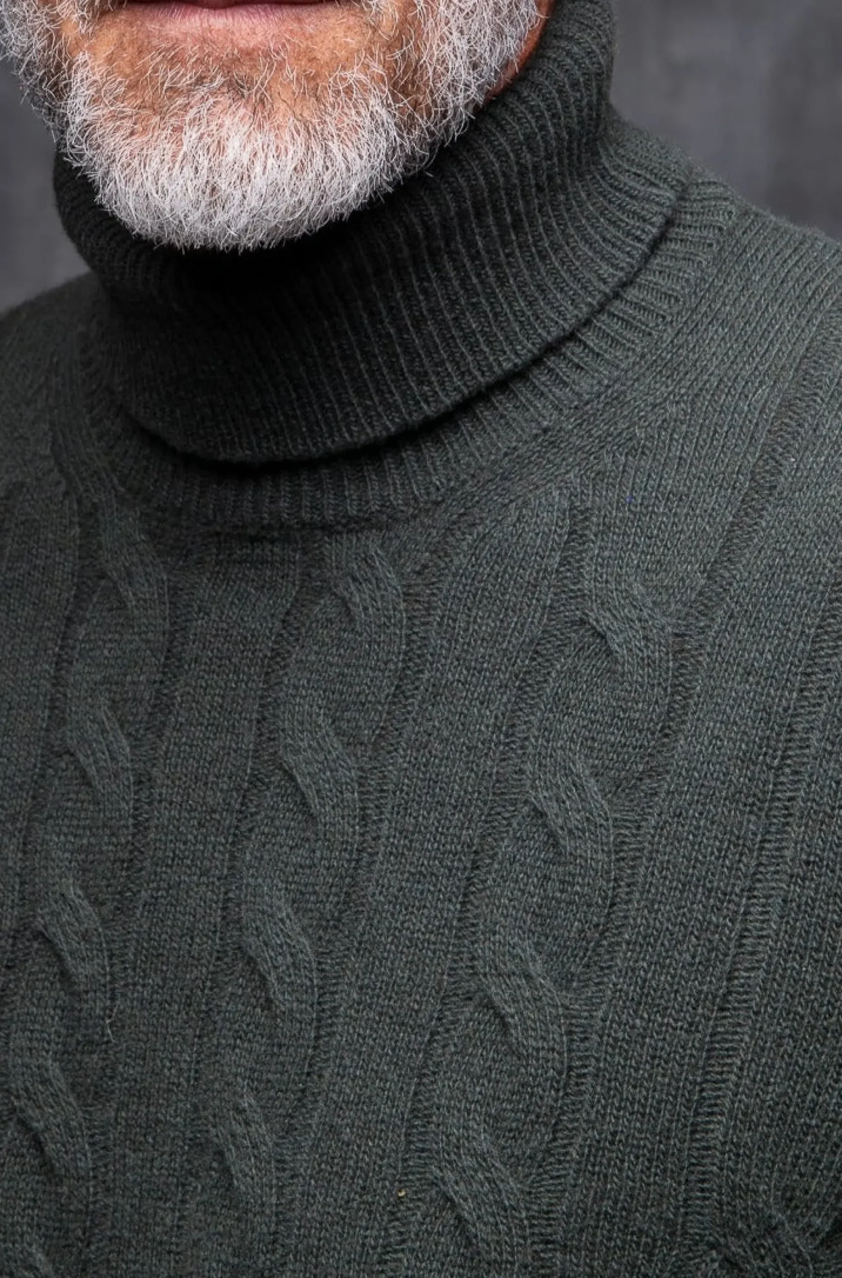 Pini Parma Green Turtleneck – Made In Italy Best