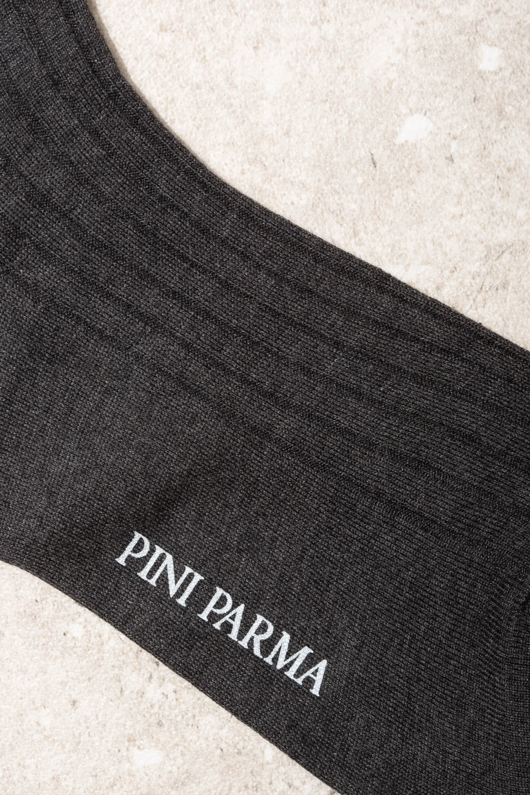 Pini Parma Grey Long Socks - Made In Italy Hot