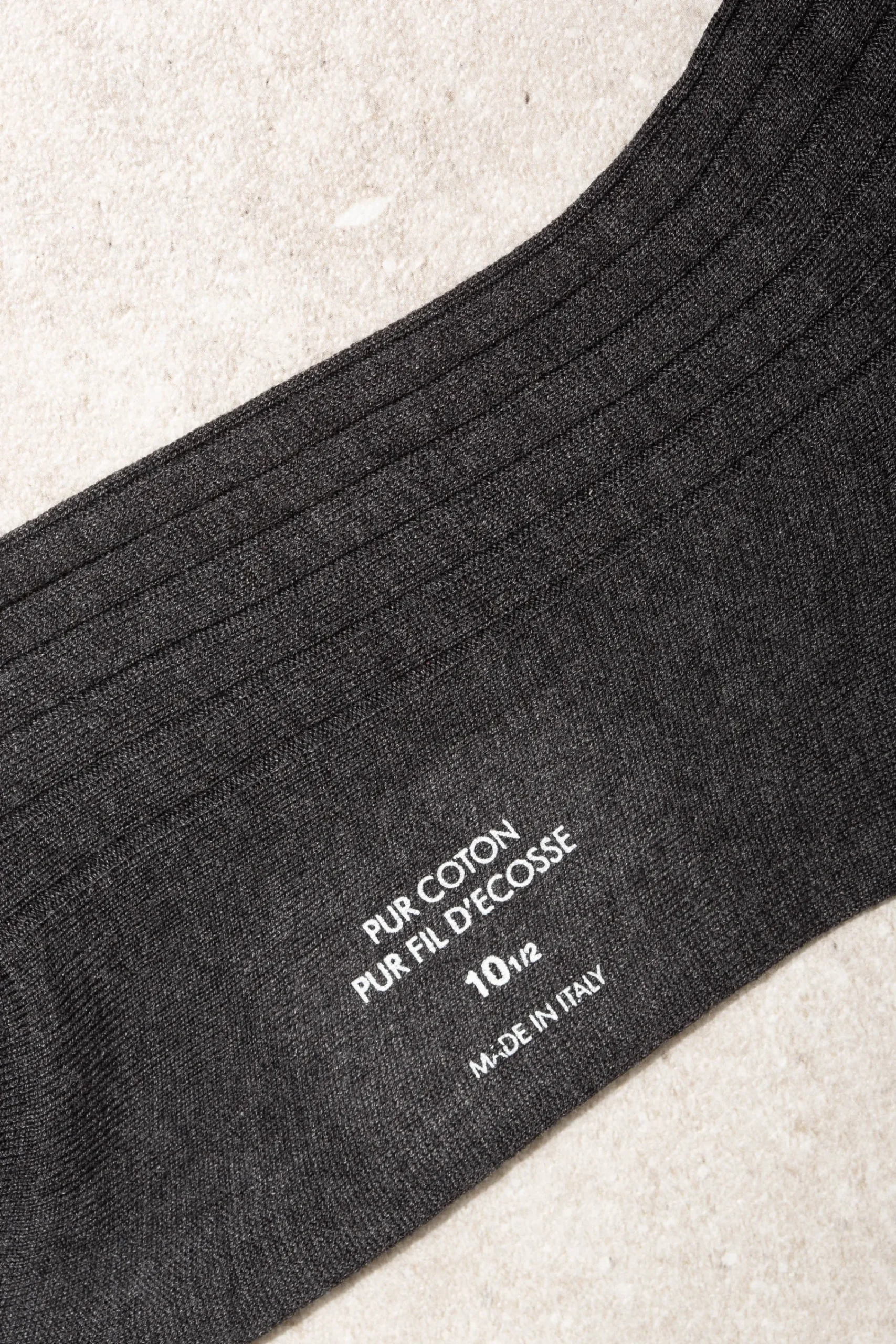 Pini Parma Grey Long Socks - Made In Italy Hot