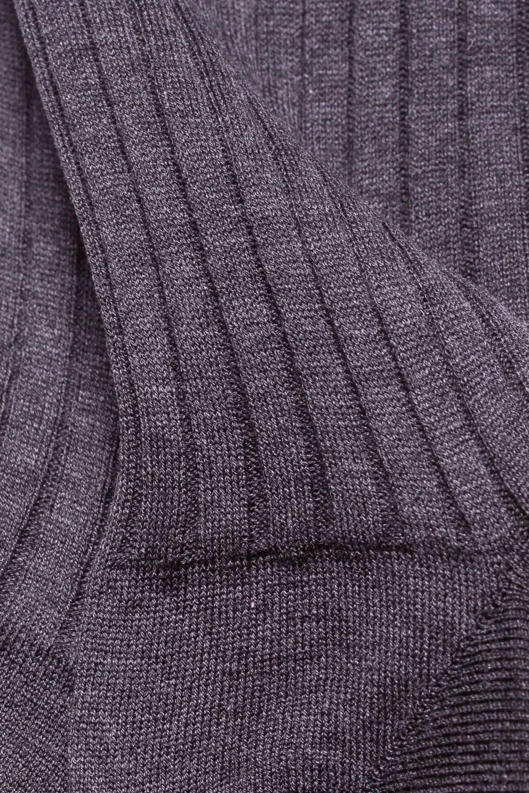 Pini Parma Grey Long Socks - Made In Italy Hot