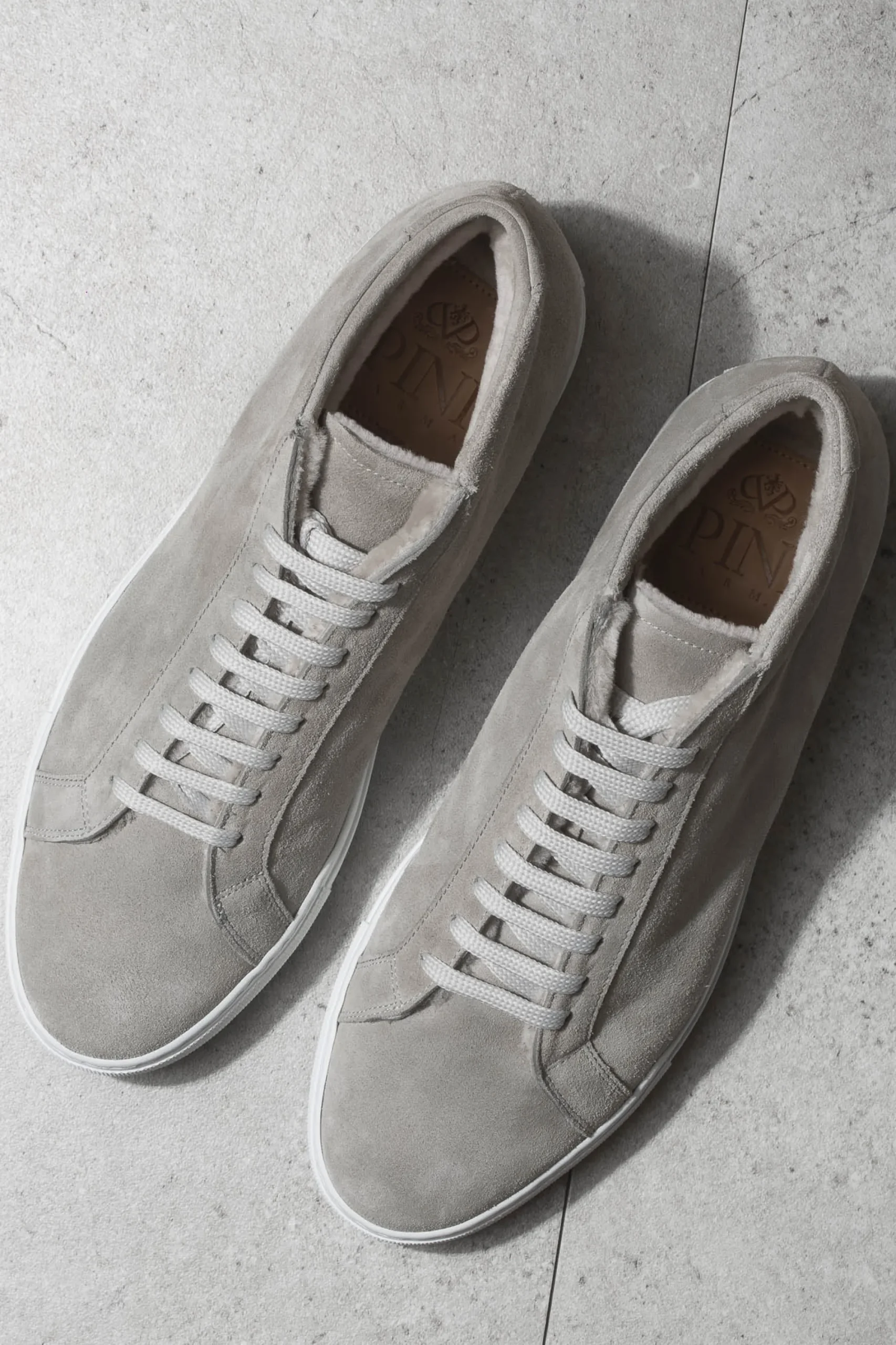 Pini Parma Ice Mid Top Sneakers - Made In Italy Cheap