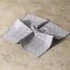 Pini Parma Light Blue Patterned Reversible Pocket Square - Made In Italy Shop