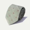 Pini Parma Mint Fancy Tie - Made In Italy New