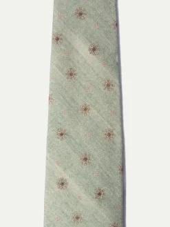 Pini Parma Mint Fancy Tie - Made In Italy New