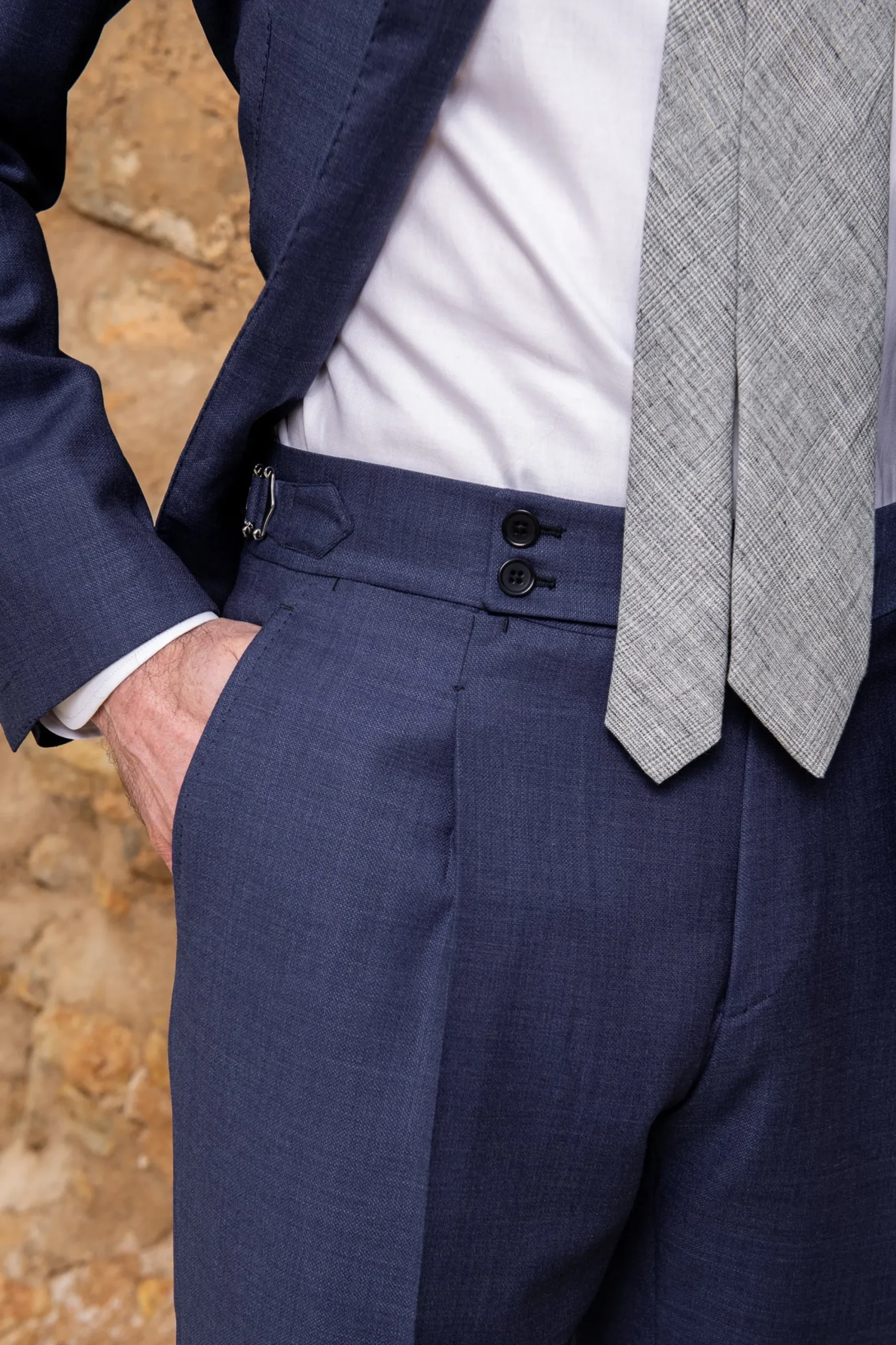 Pini Parma Royal Blue Suit - Made In Italy Flash Sale