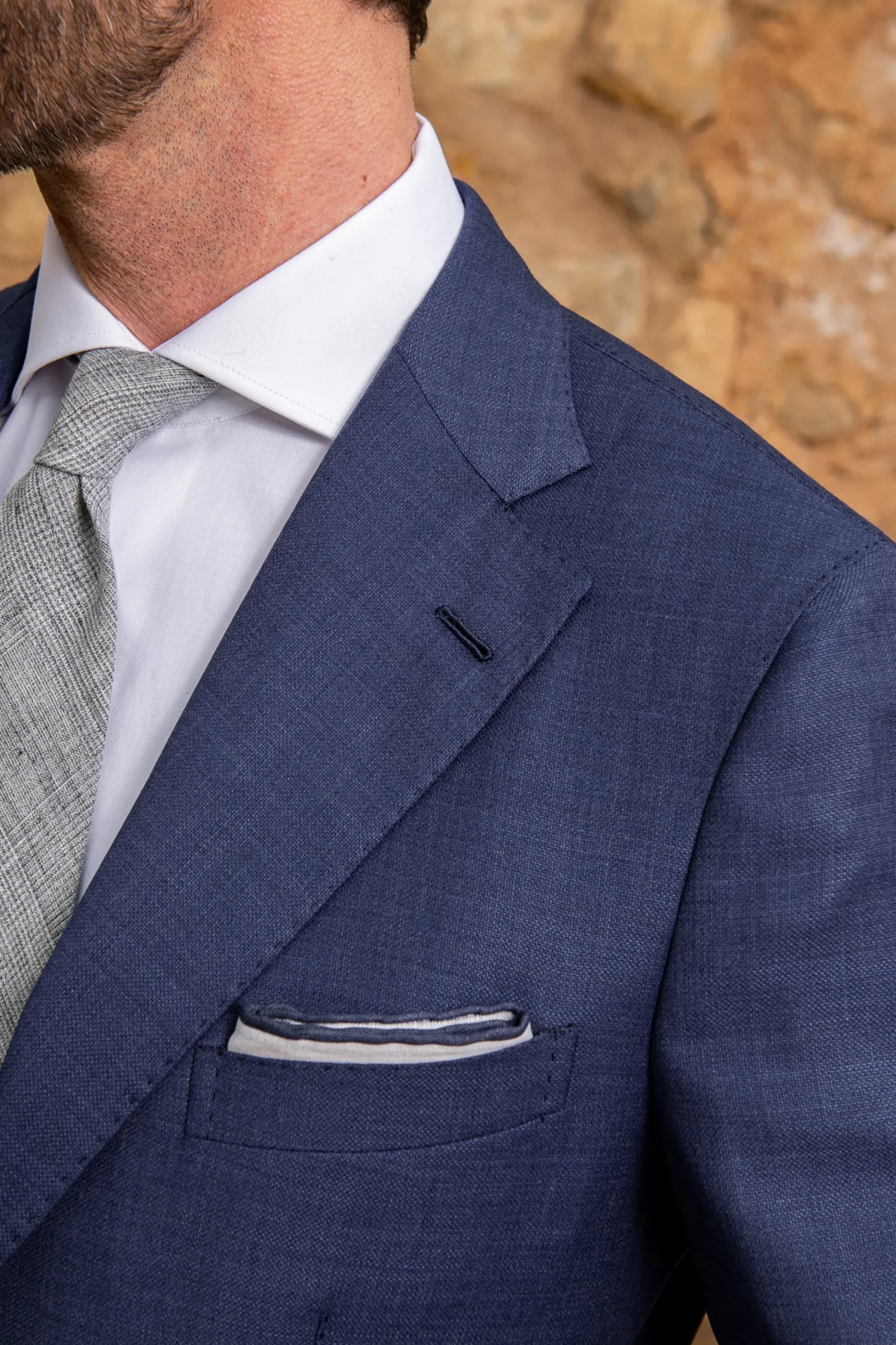 Pini Parma Royal Blue Suit - Made In Italy Flash Sale