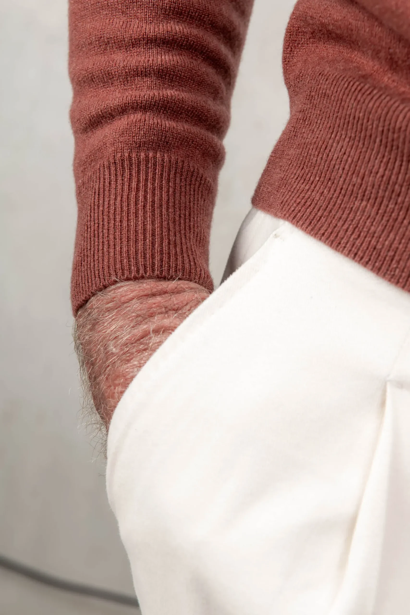 Pini Parma Rusty Cashmere Round Neck – Made In Italy Best