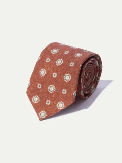 Pini Parma Rusty Fancy Tie - Made In Italy Fashion