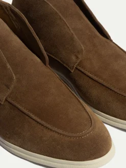 Pini Parma Taupe Polacchino - Made In Italy Outlet