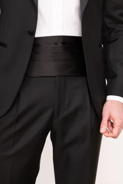 Pini Parma Tuxedo Trousers "Soragna Collection" - Made In Italy Clearance
