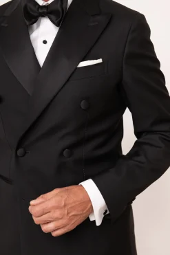 Pini Parma White Tuxedo Pique Bib Front Shirt - Made In Italy Store