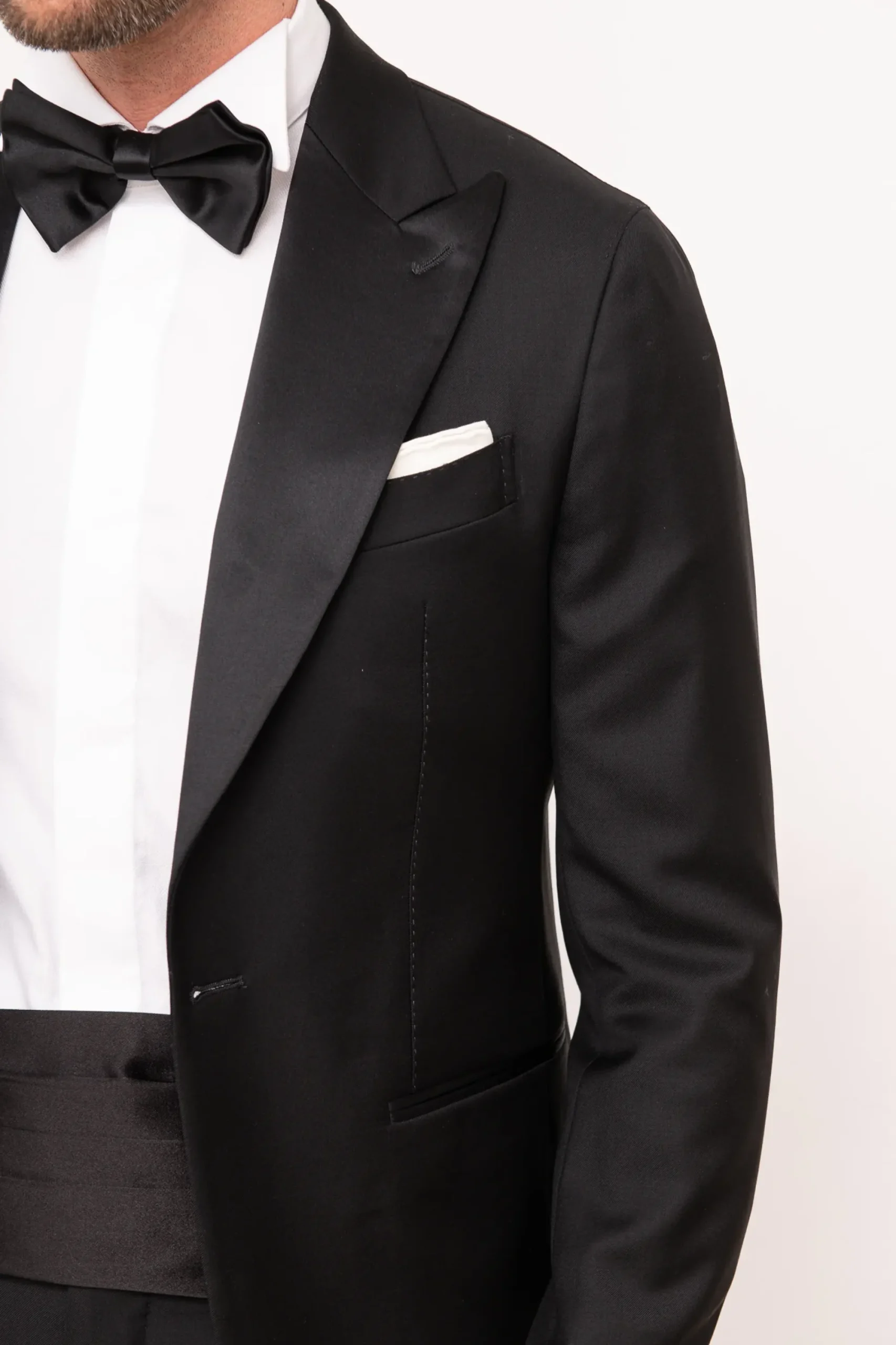 Pini Parma White Tuxedo Shirt - Made In Italy Hot